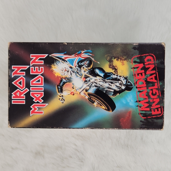 Iron Maiden: Maiden England 1989 VHS Rare out of print - Picture 12 of 13